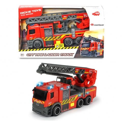  Đồ Chơi Xe Cứu Hỏa DICKIE TOYS City Fire Ladder Truck 203714011038 