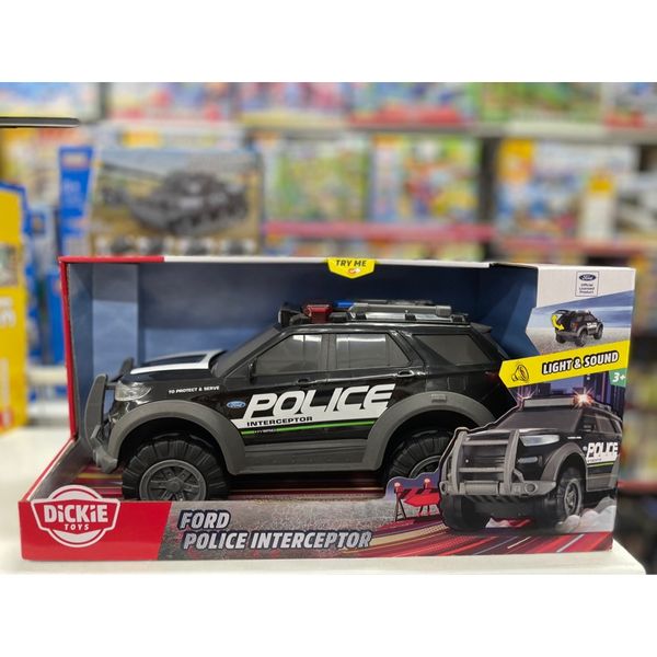 203306017 Đồ Chơi Xe Cảnh Sát DICKIE TOYS Ford Police Interceptor