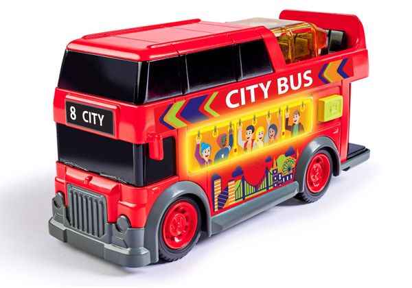  203302032 Đồ Chơi Xe Buýt Thành Phố DICKIE TOYS City Bus 