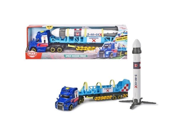  203747010 Đồ Chơi Xe Tải Trạm Không Gian DICKIE TOYS Space Mission Truck 