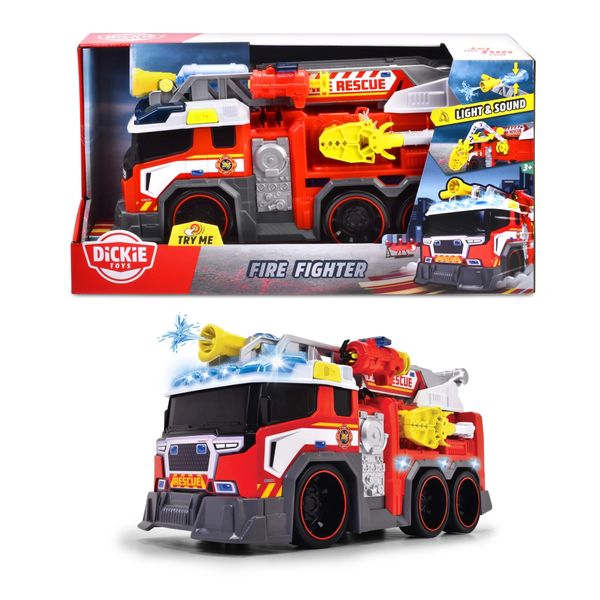 203307000 Đồ Chơi Xe Cứu Hỏa Phun Nước DICKIE TOYS Fire Fighter