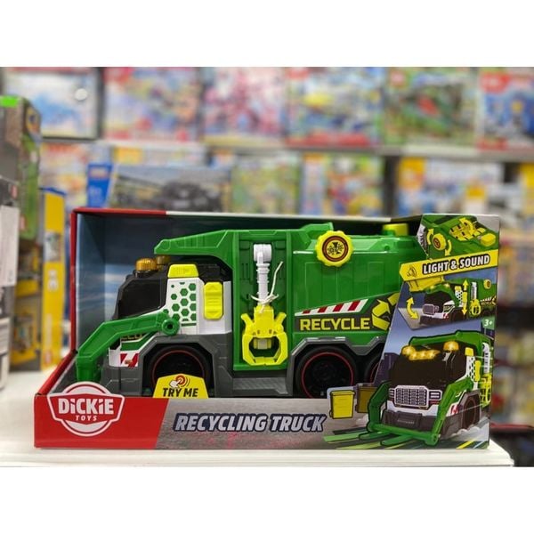 203307001 Đồ Chơi Xe Rác DICKIE TOYS Recycling Truck