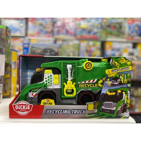  203307001 Đồ Chơi Xe Rác DICKIE TOYS Recycling Truck 