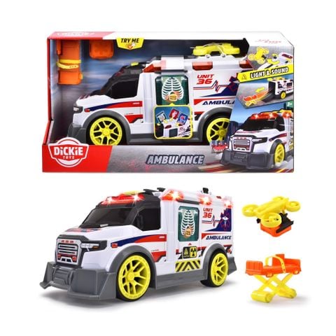  203307003 Đồ Chơi Xe Cứu Thương DICKIE TOYS Ambulance 