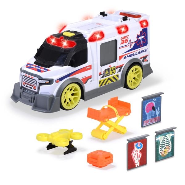 203307003 Đồ Chơi Xe Cứu Thương DICKIE TOYS Ambulance