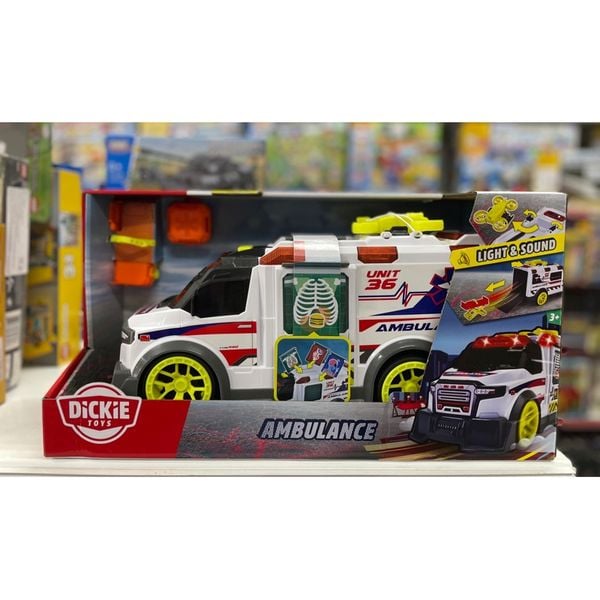 203307003 Đồ Chơi Xe Cứu Thương DICKIE TOYS Ambulance