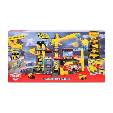  203339001 Bộ Đồ Chơi Công Trường Xây Dựng DICKIE TOYS Construction Playset 