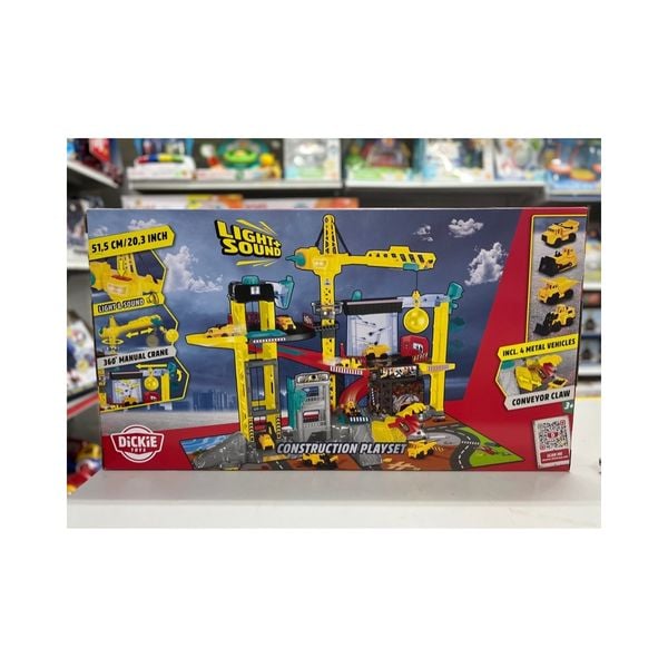 203339001 Bộ Đồ Chơi Công Trường Xây Dựng DICKIE TOYS Construction Playset