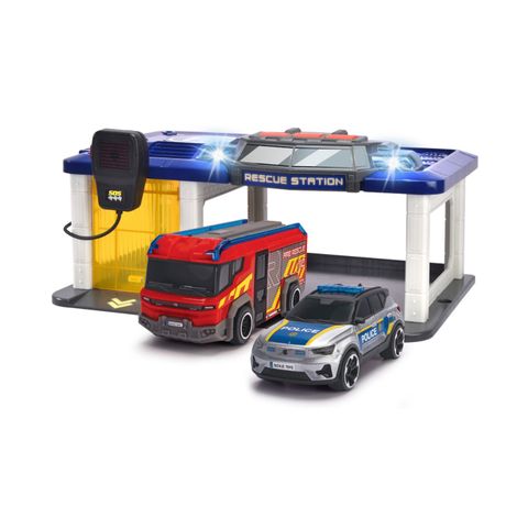  203716026038 Đồ Chơi Trạm Cứu Hộ Kèm Bộ Đàm DICKIE TOYS Rescue Station 