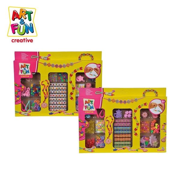 Đồ Chơi Xâu Chuỗi Hạt Cho Bé A&F Beadset, 2-ass. (2,5 x 35 x 26,5 cm)