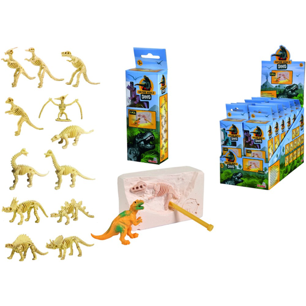 104342402 Đồ Chơi Khủng Long NATURE WORLD Dinosaur hóa thạch