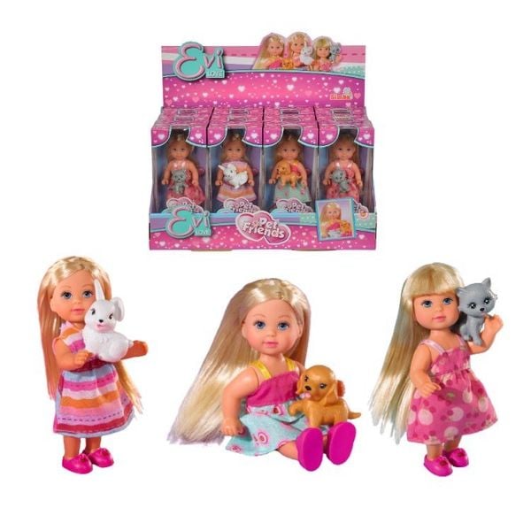 Búp Bê Người Bạn Thú Cưng Evi Love Pet Friends (3 mẫu)
