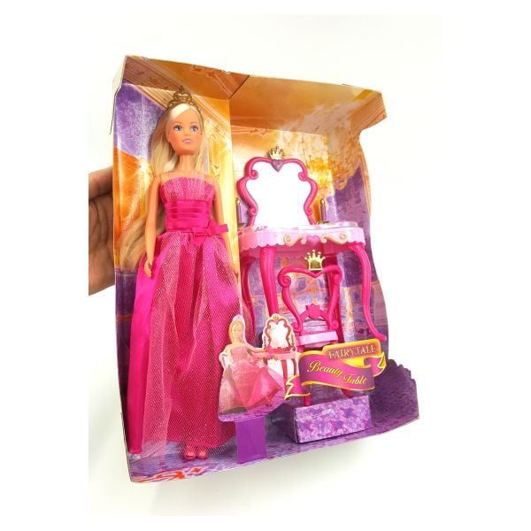 Búp Bê và Bàn Làm Đẹp Cổ Tích Steffi Love Fairytale Beauty Table