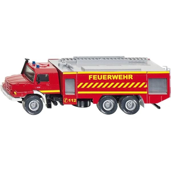 Mô hình Xe cứu hỏa Siku Mercedes Zetros Fire Engine