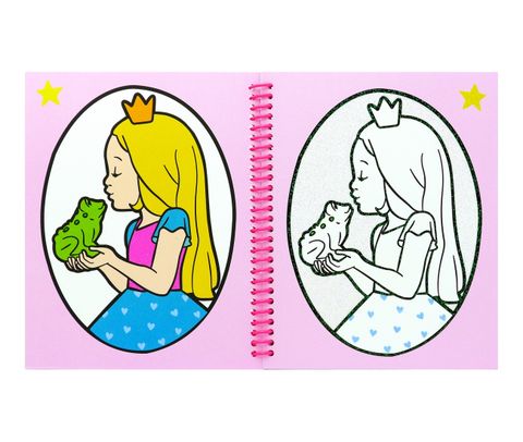  Sách tô màu Công chúa Mimi Glitter Book 