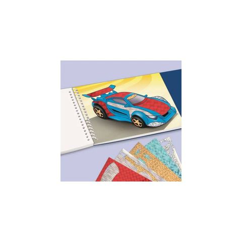  BST dán stickers và tô màu ô tô Monster Cars 