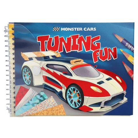  BST dán stickers và tô màu ô tô Monster Cars 