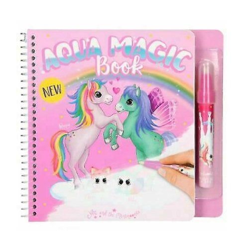  TM411422 Sách vẽ bút màu thần kỳ Ylvi Create your Unicorn World Topmodel 