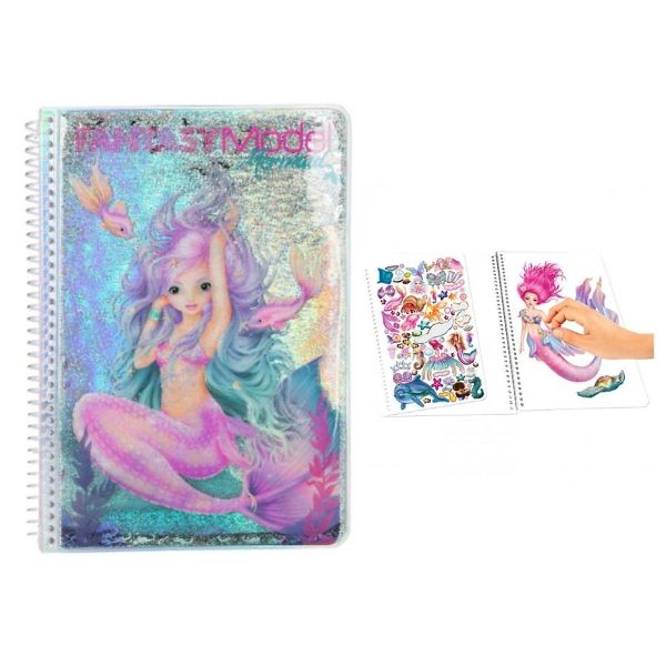 TM410472 BST sticker thiết kế thời trang Fantasy Model Sticker Book ME