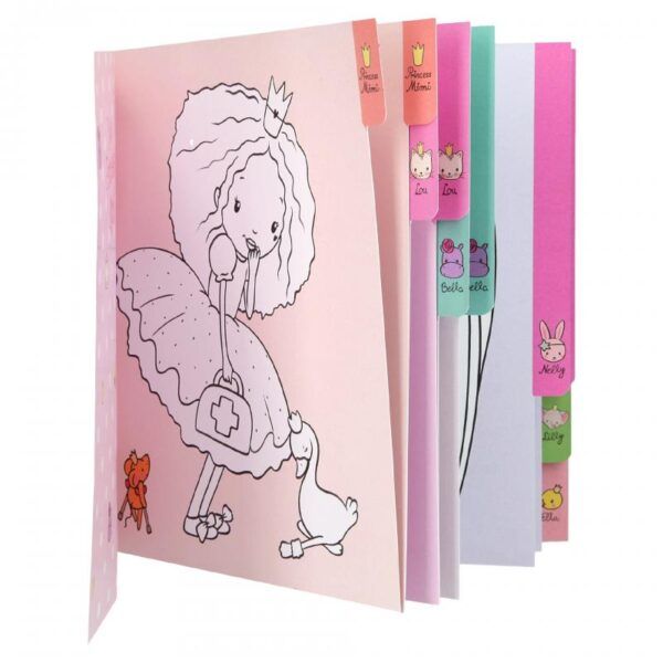  TM010623 BST thiết kế thời trang Princess Mini and Friends Colouring Books 