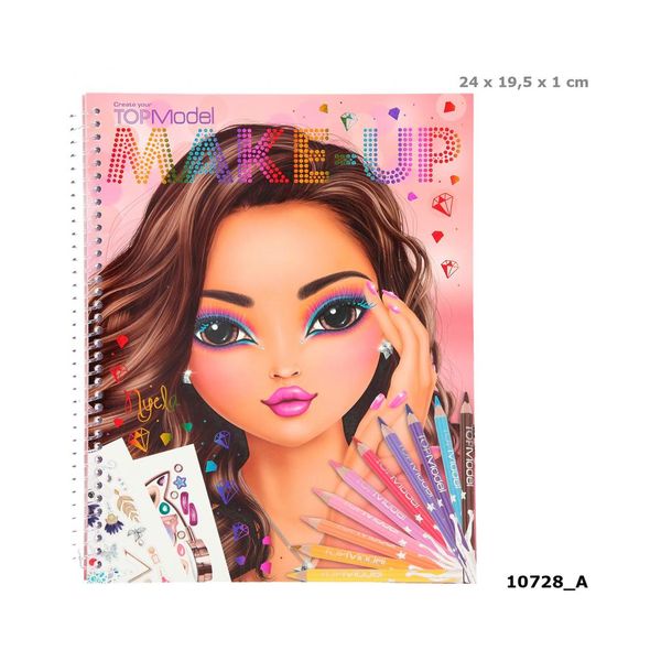 BST thiết kế thời trang TOPModel Make-Up sticker Book TM10728