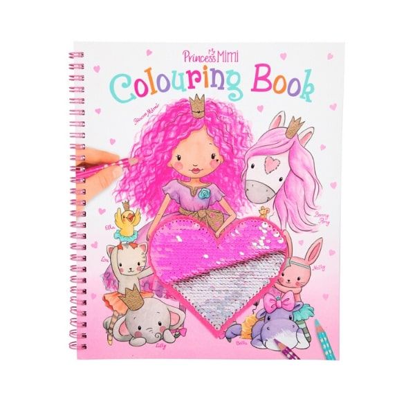 BST thiết kế thời trang Princess Mimi sticker Book with Sequin 