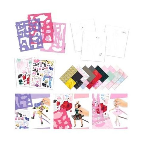  TM410959 BST thiết kế thời trang TOPModel DANCE Colouring Book 