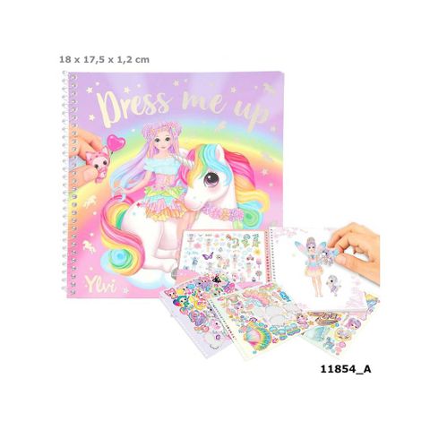  Đồ chơi thủ công thời trang Unicorn Ylvil Dress Me Up TOPMODEL 