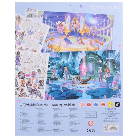  Đồ chơi BST thiết kế Iceworld kèm sticker TOPMODEL 0412061 