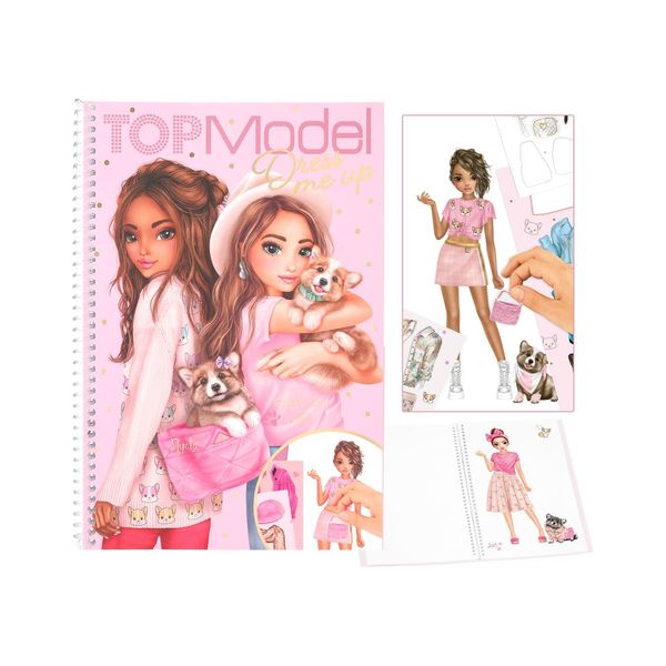 23win08 com BST thiết kế nhãn dán Topmodel dress me up big corgi 0412074