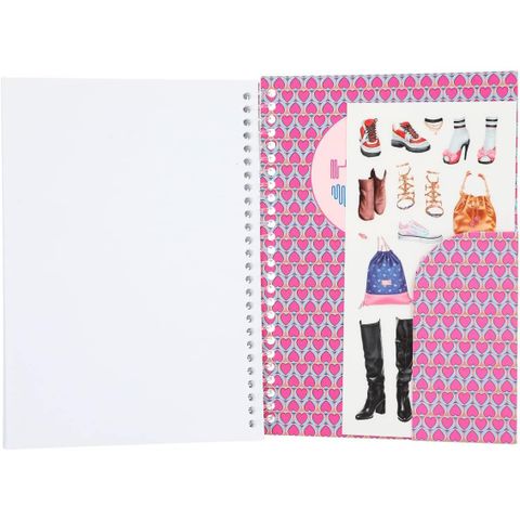  Đồ chơi BST thiết kế bỏ túi kèm sticker TOPMODEL 0411821 