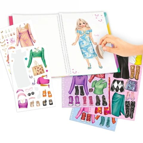  Đồ chơi BST thiết kế thời trang Dress Me Up TOPMODEL 0012135 
