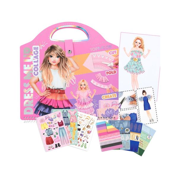 23win08 com BST thiết kế nhãn dán Topmodel dress me up collage book