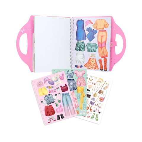  Topmodel dress me up collage book 