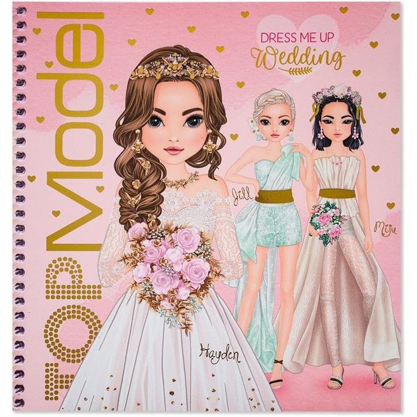 23win08 com BST thiết kế Dress Me Up chủ đề đám cưới kèm sticker TOPMODEL 0412411