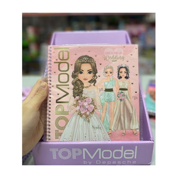 23win08 com BST thiết kế Dress Me Up chủ đề đám cưới kèm sticker TOPMODEL 0412411