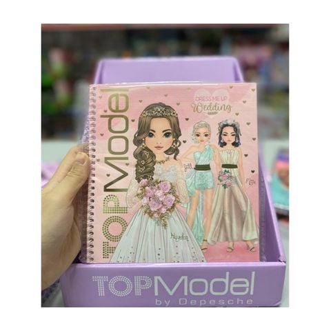  Đồ chơi BST thiết kế Dress Me Up chủ đề đám cưới kèm sticker TOPMODEL 0412411 