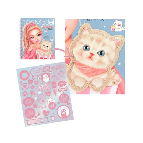  Topmodel colouring book cutie star 