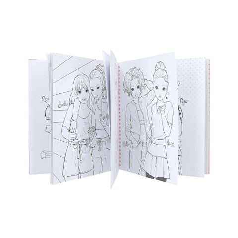 Topmodel colouring book cutie star 
