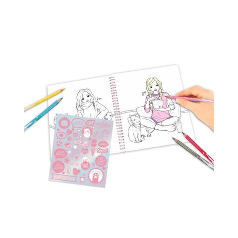  Topmodel colouring book cutie star 