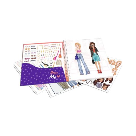  Đồ chơi BST thiết kế tô màu Topmodel dress me up stickerbook 