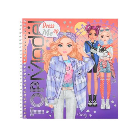  Đồ chơi BST thiết kế tô màu Topmodel dress me up stickerbook 