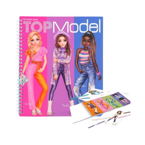  Create your topmodel colouring book 
