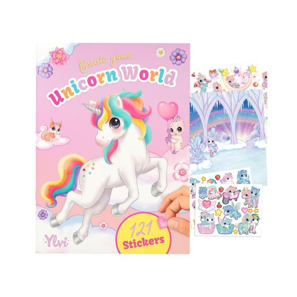 23win08 com BST thiết kế tô màu kèm sticker Ylvi create your unicorn world