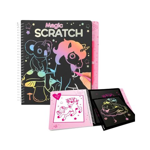 Đồ chơi BST thiết kế kỳ diệu YLVI magic scratch book 0412730 