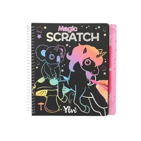  Đồ chơi BST thiết kế kỳ diệu YLVI magic scratch book 0412730 