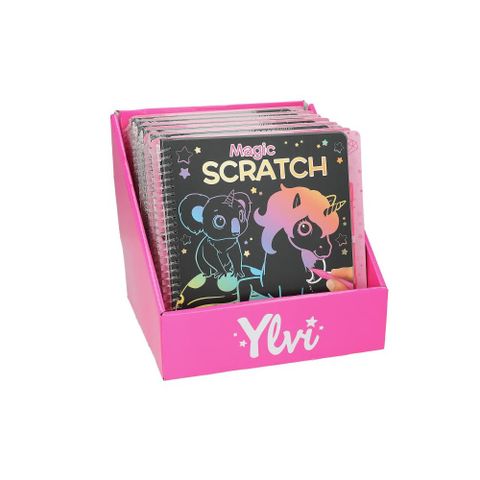  Đồ chơi BST thiết kế kỳ diệu YLVI magic scratch book 0412730 