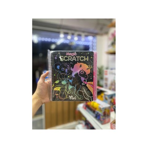  Đồ chơi BST thiết kế kỳ diệu YLVI magic scratch book 0412730 