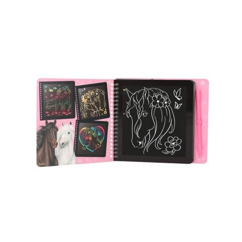  Đồ chơi BST thiết kế kỳ diệu Miss melody mini magic-scratch book 0412734 