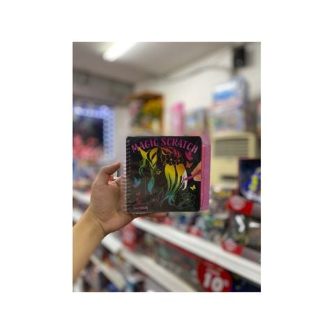  Đồ chơi BST thiết kế kỳ diệu Miss melody mini magic-scratch book 0412734 